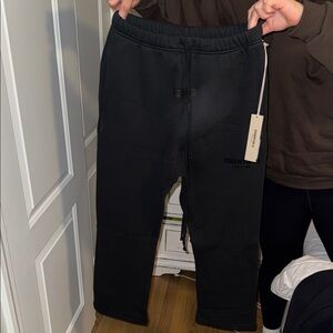 Essentials Men's Black Jogger Pants